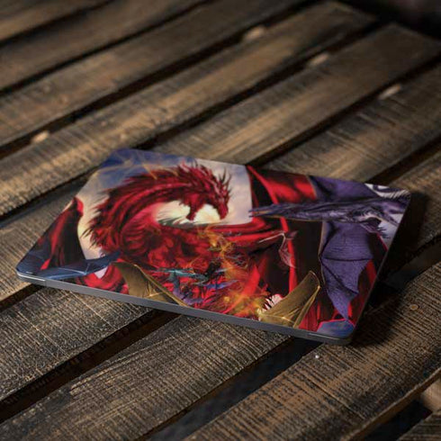 Dragon Battle by Ruth Thompson Apple MacBook Air Skin