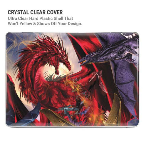 Dragon Battle by Ruth Thompson MacBook Pro 14in (2021-24) Case plus Skin