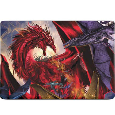 Dragon Battle by Ruth Thompson MacBook Skins