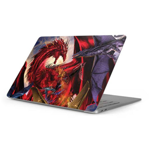 Dragon Battle by Ruth Thompson Apple MacBook Pro 16-inch Skin
