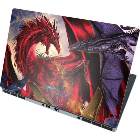 Dragon Battle by Ruth Thompson Dell Precision Skin