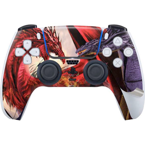 Dragon Battle by Ruth Thompson PS5 Pro Bundle Skin