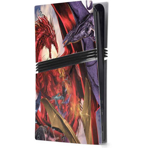 Dragon Battle by Ruth Thompson PlayStation PS5 Skins
