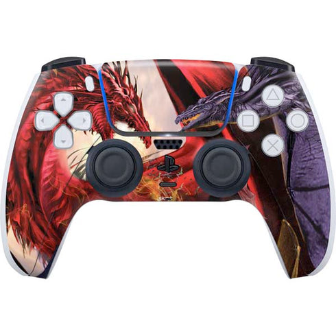 Dragon Battle by Ruth Thompson PlayStation PS5 Skins