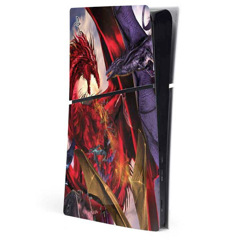 Dragon Battle by Ruth Thompson PlayStation PS5 Skins