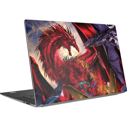 Dragon Battle by Ruth Thompson Dell XPS Skin