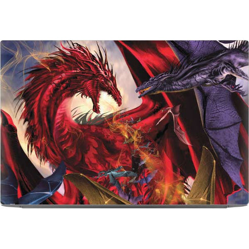 Dragon Battle by Ruth Thompson Dell XPS Skin
