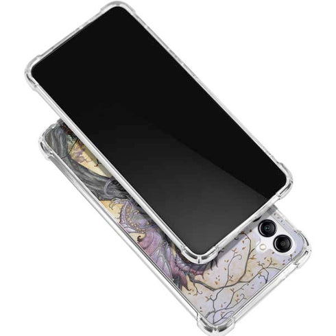 Dragon Charmer Fairy by Amy Brown Gabb Phone 4 Clear Case