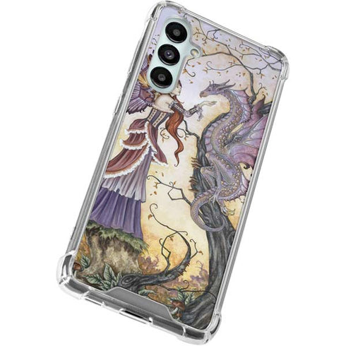 Dragon Charmer Fairy by Amy Brown Galaxy A16 5G Clear Case