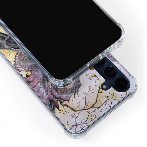 Dragon Charmer Fairy by Amy Brown Galaxy A55 5G Clear Case