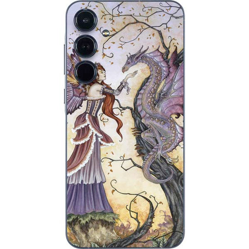 Dragon Charmer Fairy by Amy Brown Galaxy A55 5G Skin