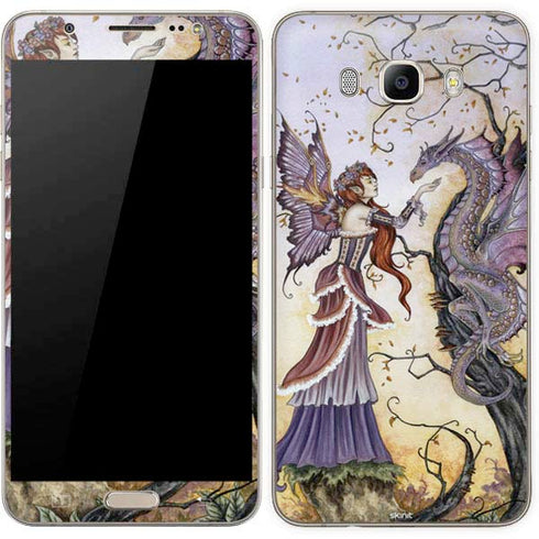 Dragon Charmer Fairy by Amy Brown Galaxy J7 Skin
