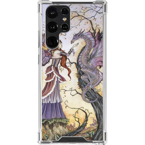 Dragon Charmer Fairy by Amy Brown Galaxy S23 Ultra Clear Case
