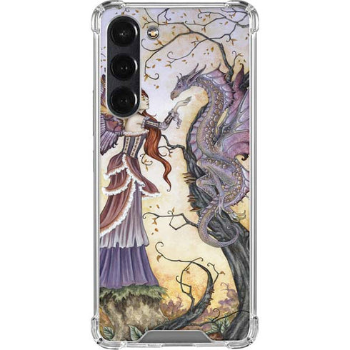 Dragon Charmer Fairy by Amy Brown Galaxy S24 FE Clear Case