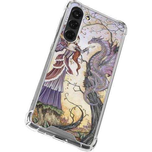 Dragon Charmer Fairy by Amy Brown Galaxy S24 FE Clear Case