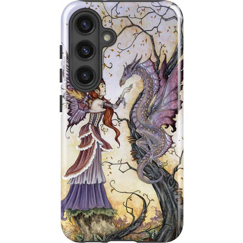 Dragon Charmer Fairy by Amy Brown Galaxy S25 Impact Case