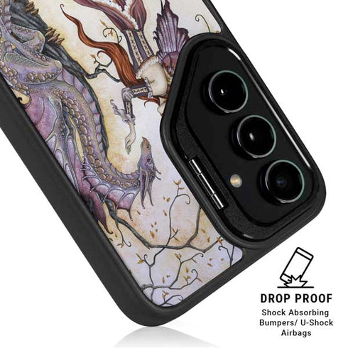 Dragon Charmer Fairy by Amy Brown Galaxy S25 Plus Kickstand Case