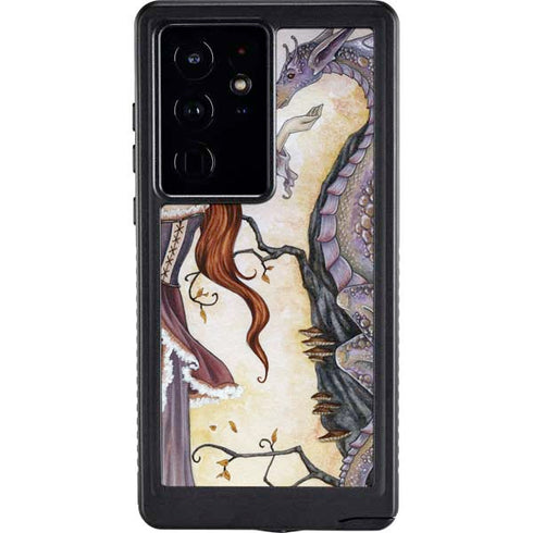 Dragon Charmer Fairy by Amy Brown Galaxy S24 Ultra Waterproof Case