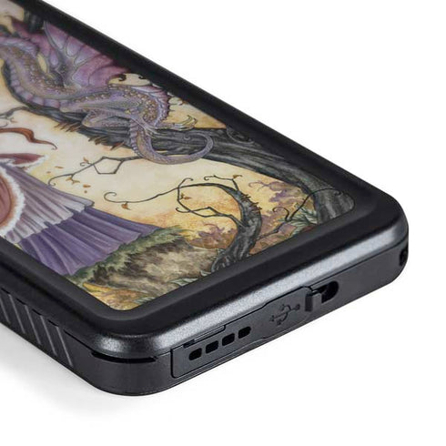 Dragon Charmer Fairy by Amy Brown Galaxy S24 Waterproof Case