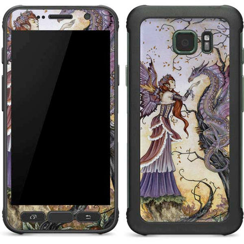 Dragon Charmer Fairy by Amy Brown Galaxy S7 Active Skin
