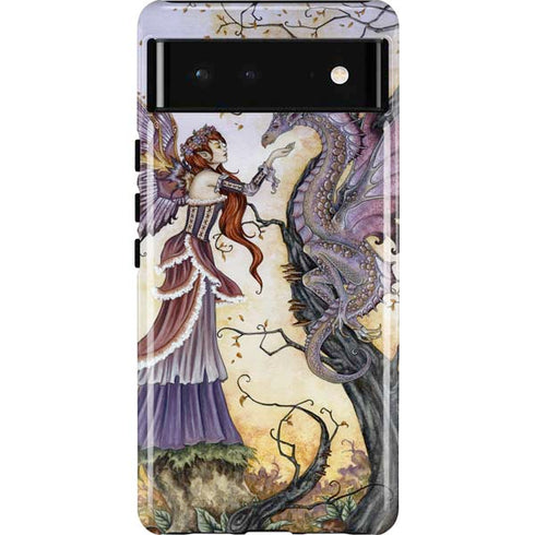 Dragon Charmer Fairy by Amy Brown Pixel Cases