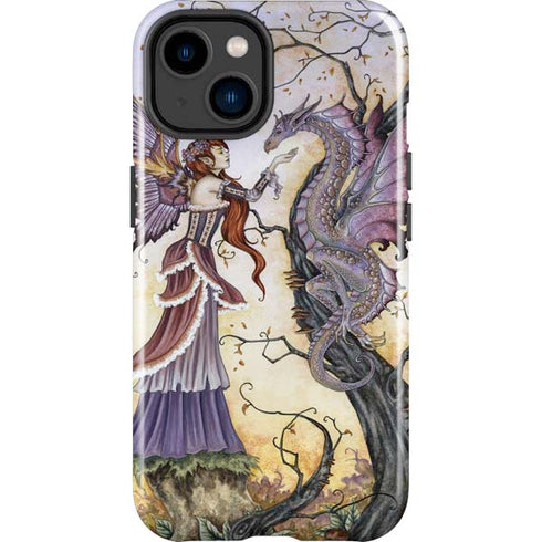Dragon Charmer Fairy by Amy Brown iPhone 15 Impact Case