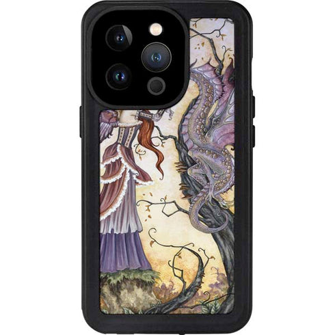 Dragon Charmer Fairy by Amy Brown iPhone 15 Pro Waterproof Case