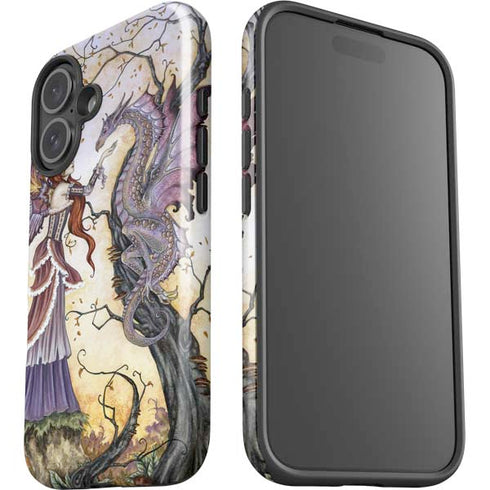 Dragon Charmer Fairy by Amy Brown iPhone 16 Impact Case