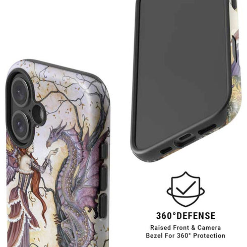 Dragon Charmer Fairy by Amy Brown iPhone 16 Plus Magsafe Impact Case