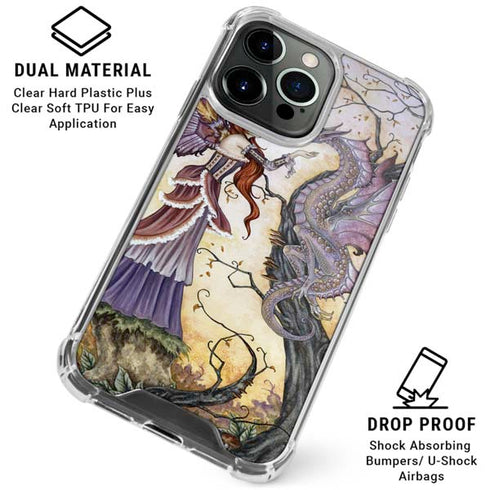 Dragon Charmer Fairy by Amy Brown iPhone 16 Pro Clear Case