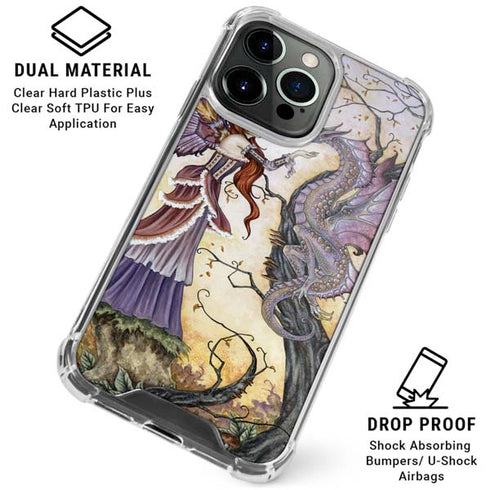 Dragon Charmer Fairy by Amy Brown iPhone 16 Pro Max Clear Case