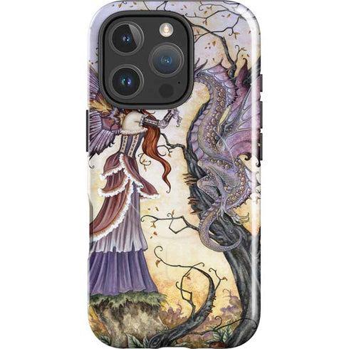 Dragon Charmer Fairy by Amy Brown iPhone 16 Pro Max Magsafe Impact Case
