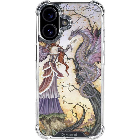 Dragon Charmer Fairy by Amy Brown iPhone 17 Clear Case