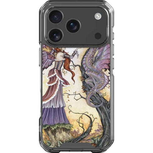 Dragon Charmer Fairy by Amy Brown iPhone 18 Pro Clear Case