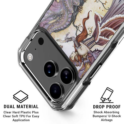 Dragon Charmer Fairy by Amy Brown iPhone 18 Pro Clear Case