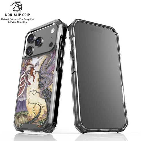 Dragon Charmer Fairy by Amy Brown iPhone 18 Pro Clear Case