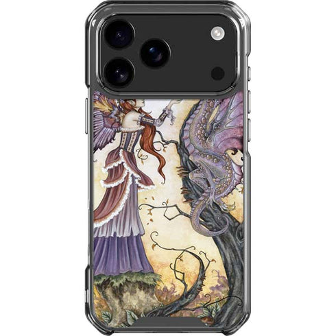 Dragon Charmer Fairy by Amy Brown iPhone 18 Pro Max Clear Case