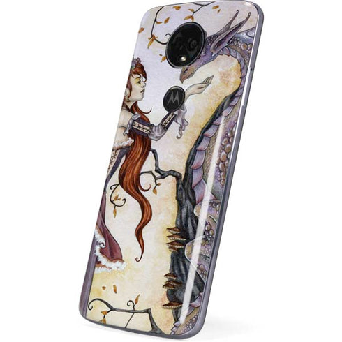 Dragon Charmer Fairy by Amy Brown Moto E5 Plus Skin