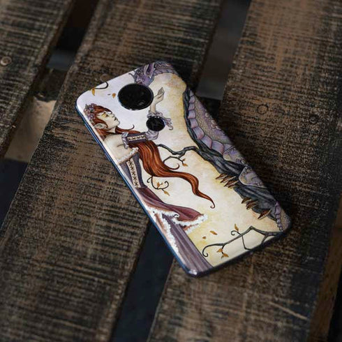 Dragon Charmer Fairy by Amy Brown Moto E5 Plus Skin