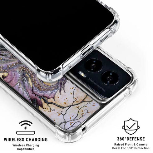Dragon Charmer Fairy by Amy Brown Moto G Power 5G (2024) Clear Case
