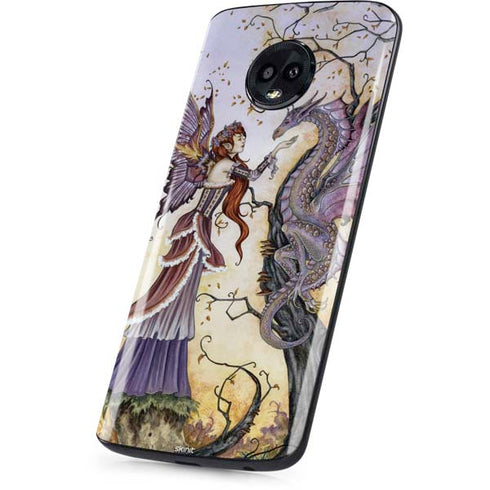 Dragon Charmer Fairy by Amy Brown Moto G6 Skin
