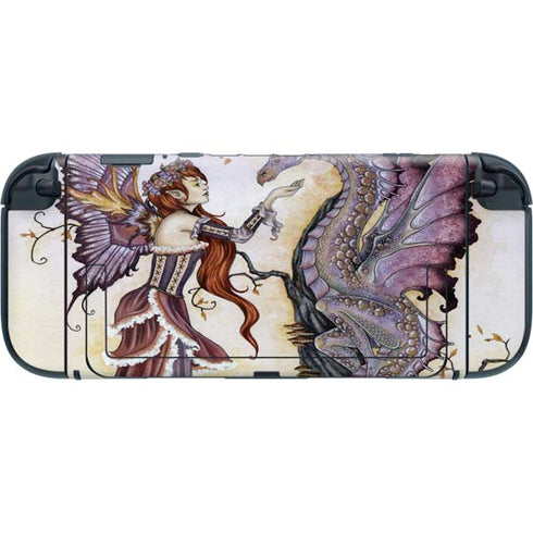 Dragon Charmer Fairy by Amy Brown Nintendo Switch 2 (2025) with Joy-Con Skin