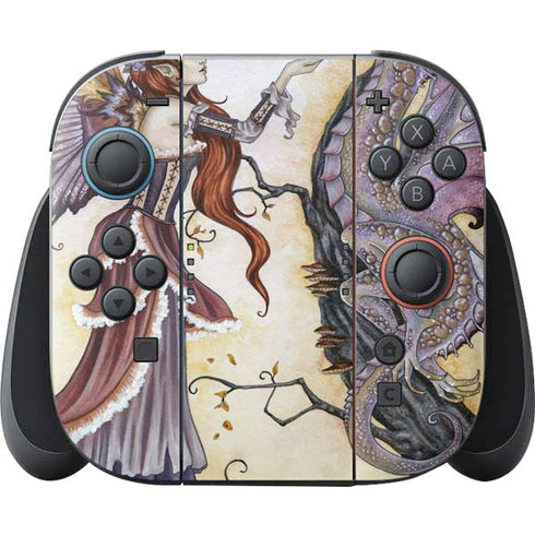 Dragon Charmer Fairy by Amy Brown Nintendo Switch 2 (2025) Joy-Con Controller Skin