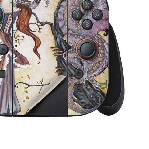 Dragon Charmer Fairy by Amy Brown Nintendo Switch 2 (2025) Joy-Con Controller Skin