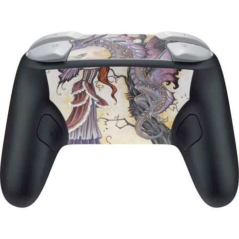 Dragon Charmer Fairy by Amy Brown Nintendo Switch 2 (2025) Pro Controller Skin