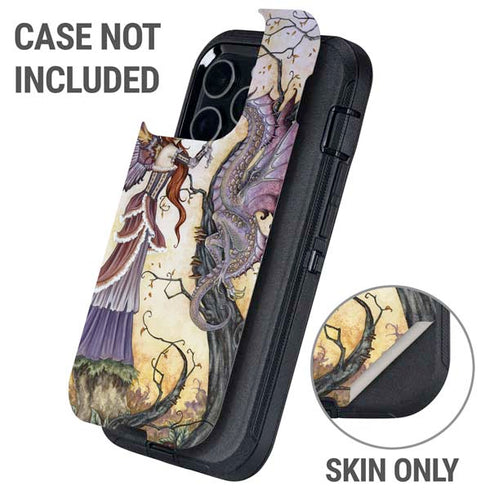 Dragon Charmer Fairy by Amy Brown Otterbox Defender iPhone Skin