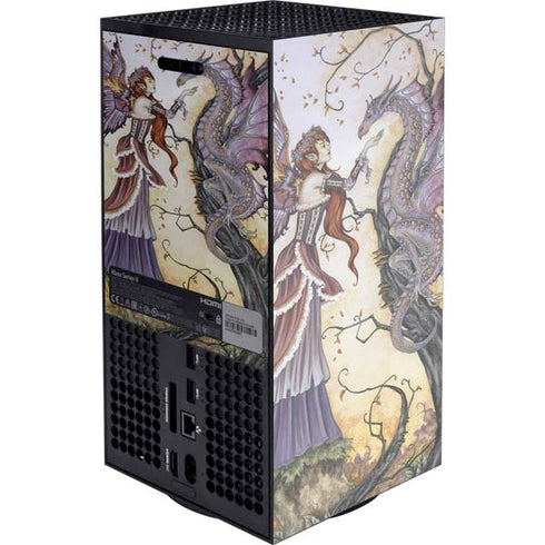 Dragon Charmer Fairy by Amy Brown XBox Series X Digital Edition Console Skin