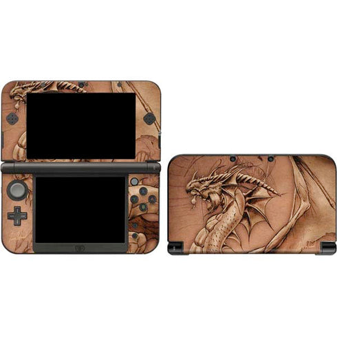 Dragon Parchment by Tom Wood Nintendo Skins