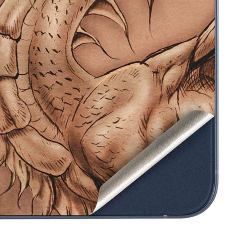 Dragon Parchment by Tom Wood Galaxy A35 5G Skin