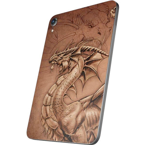 Dragon Parchment by Tom Wood Apple iPad Mini Skin